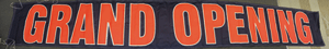 Grand Opening Vinyl Banner