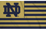 [University of Notre Dame Stripes Flag]