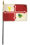 1968 Howard County, Maryland Desk Flag
